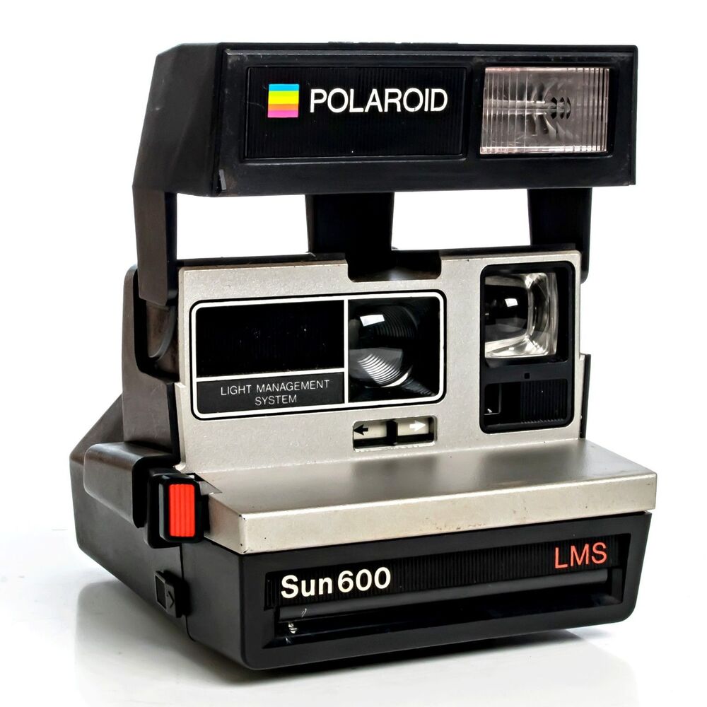 Vintage Polaroid Sun 600 LMS Instant Film Camera - Tested